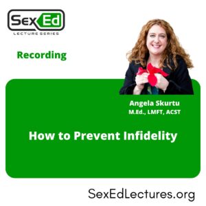 Speaker Card for How to Prevent Infidelity