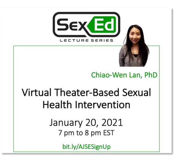 Speaker Card for Virtual Theater-Based Sexual Health Intervention