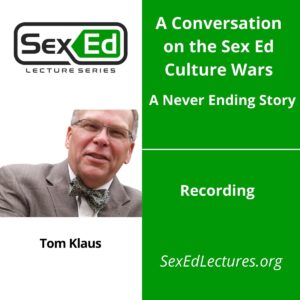 Speaker Card for A Conversation on the Sex Ed Culture Wars A Never Ending Story