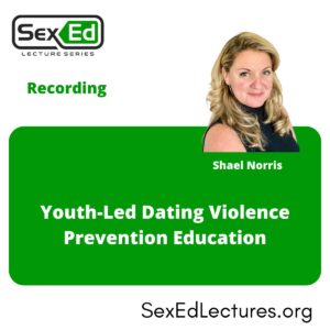 Speaker Card for Youth-Led Dating Violence Prevention Education