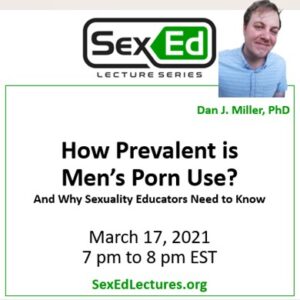 Speaker Card for How Prevalent is Men's Porn Use?