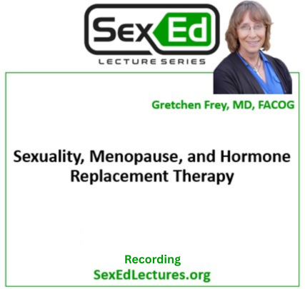 Sexuality, Menopause and Hormone Replacement Therapy
