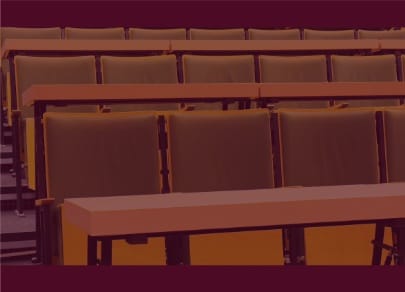 Seats in a lecture hall