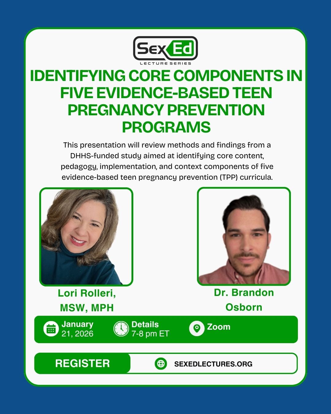 Speaker Card for Identifying Core Components