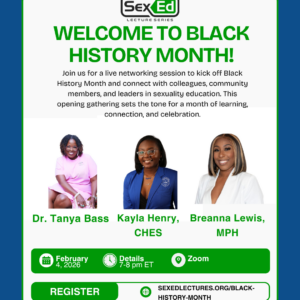 Speaker Card for Welcome to Black History Month