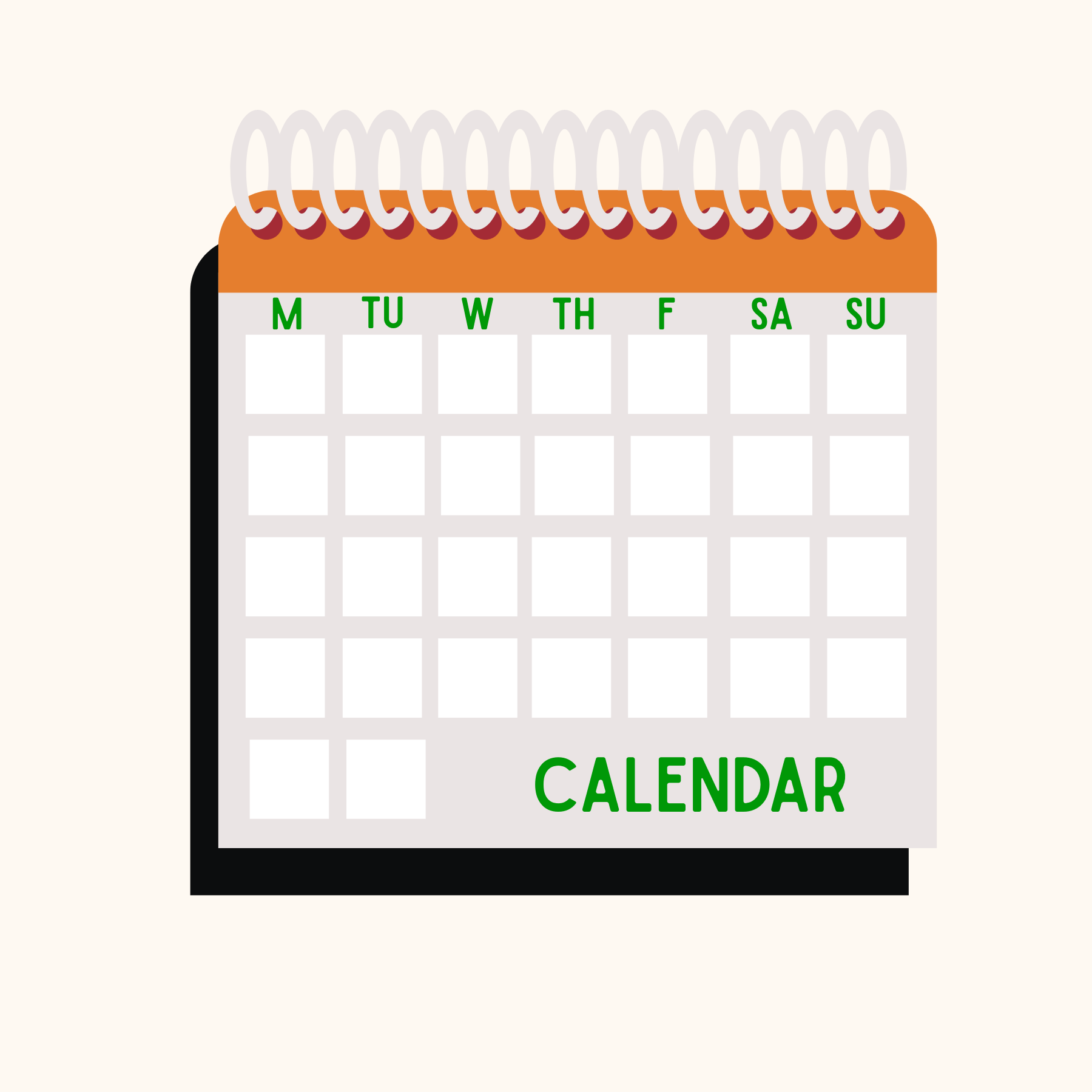 A calendar